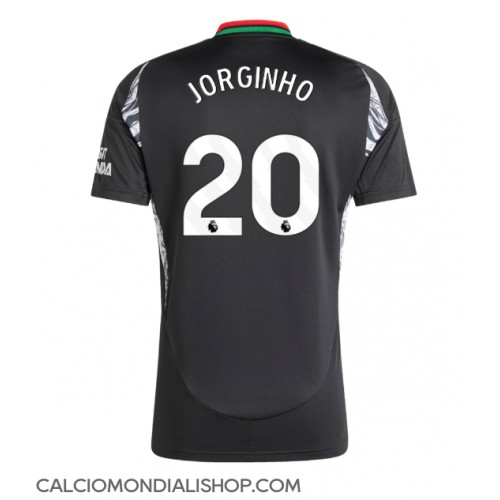 Maglie da calcio Arsenal Jorginho Frello #20 Seconda Maglia 2024-25 Manica Corta